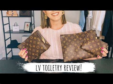 LOUIS VUITTON TOILETRY 15, 19 & 26 REVIEW including wear .